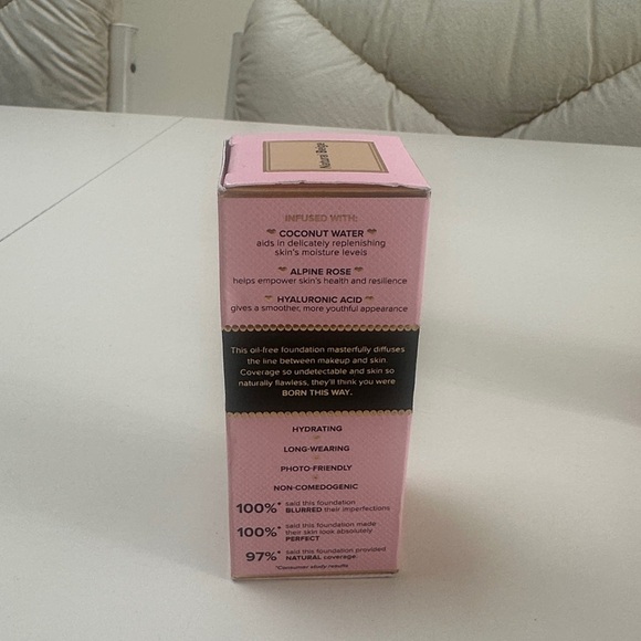 🆕 TOO FACED Born This Way Undetectable Med Coverage Foundation NATURAL BEIGE NIB - Picture 6 of 8